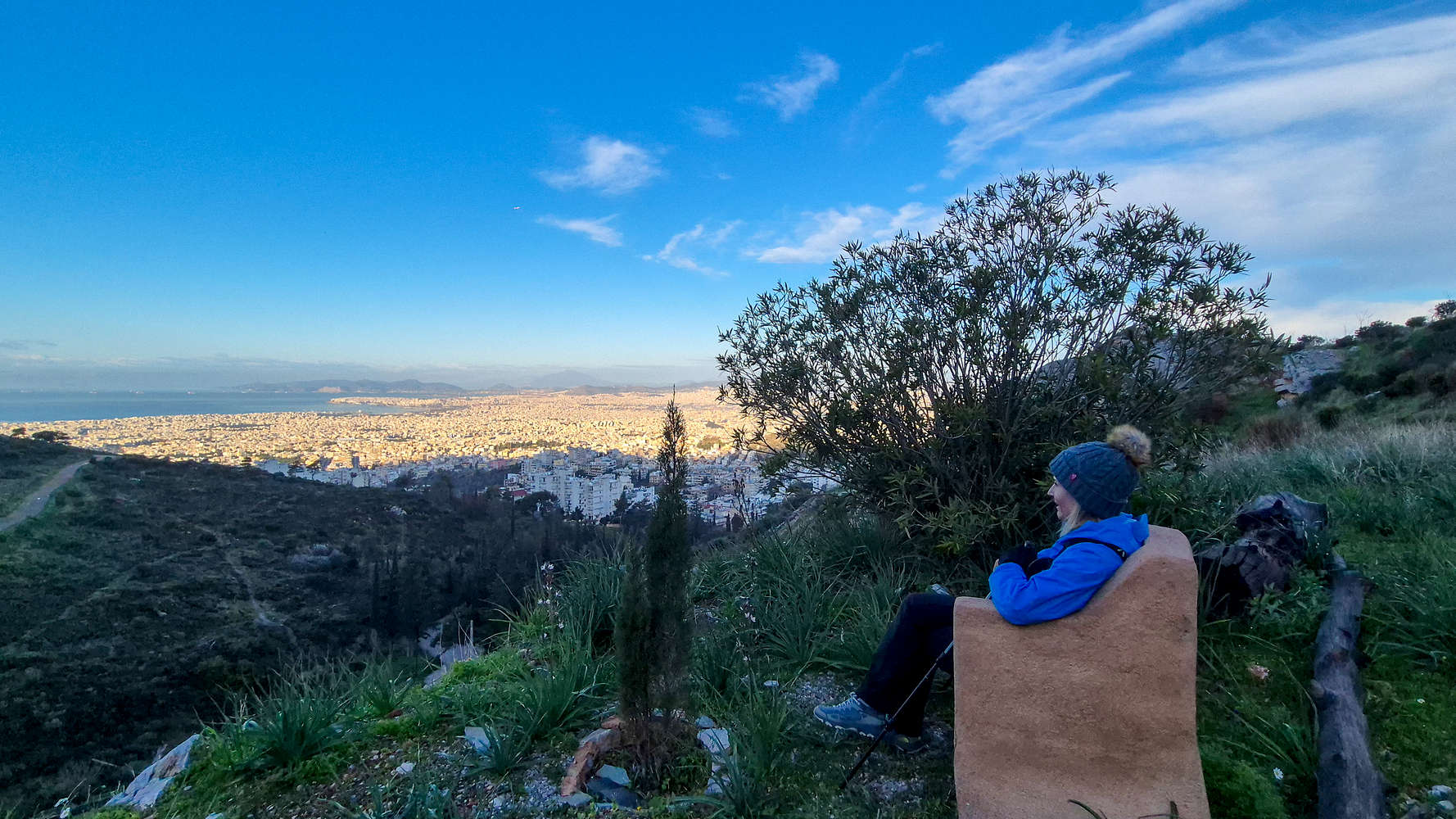 Terry enjoying the view.