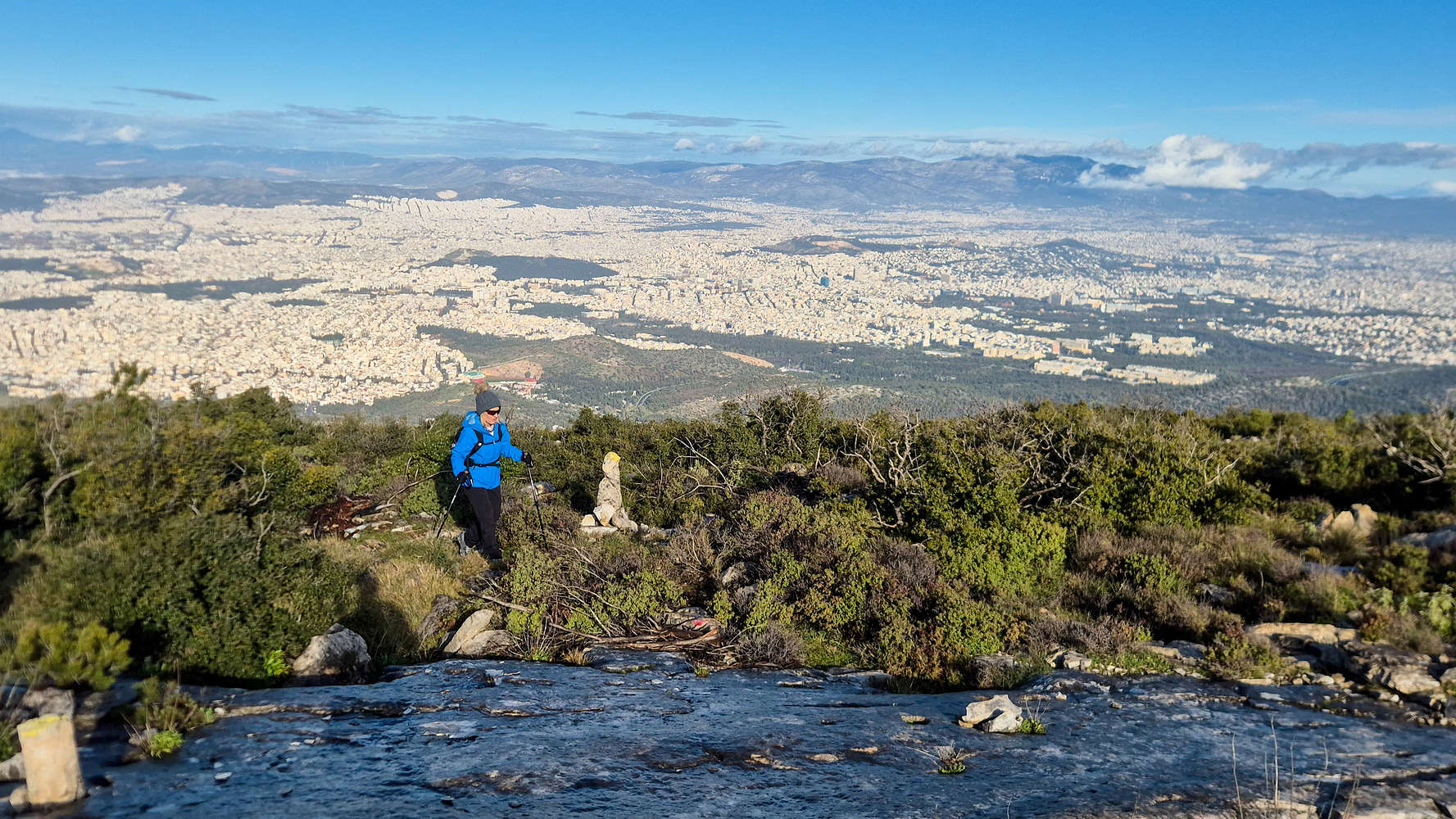 Navigating the slabs under the sun.
