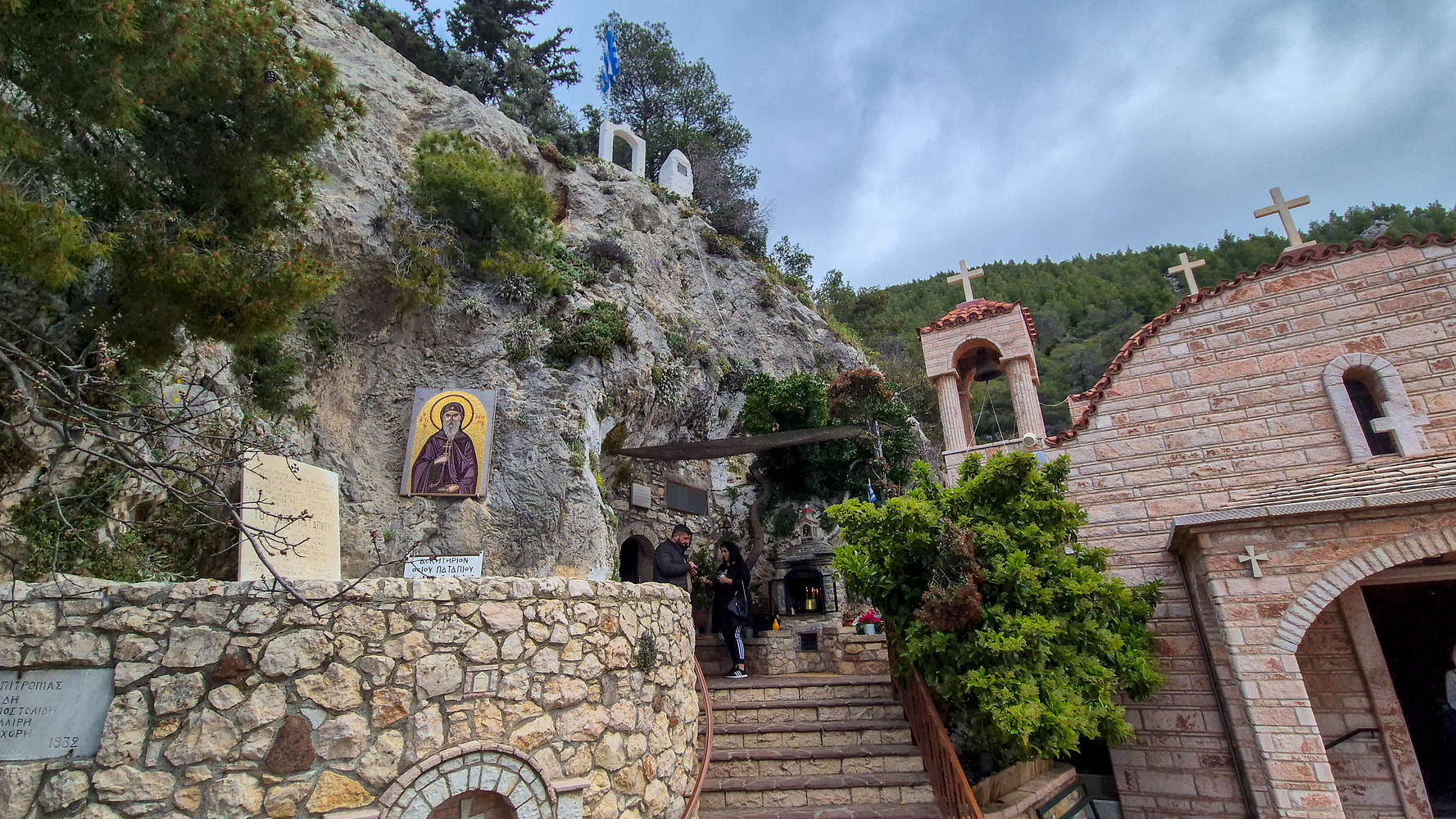 The skete at the Holy Monastery of Saint Patapios.
