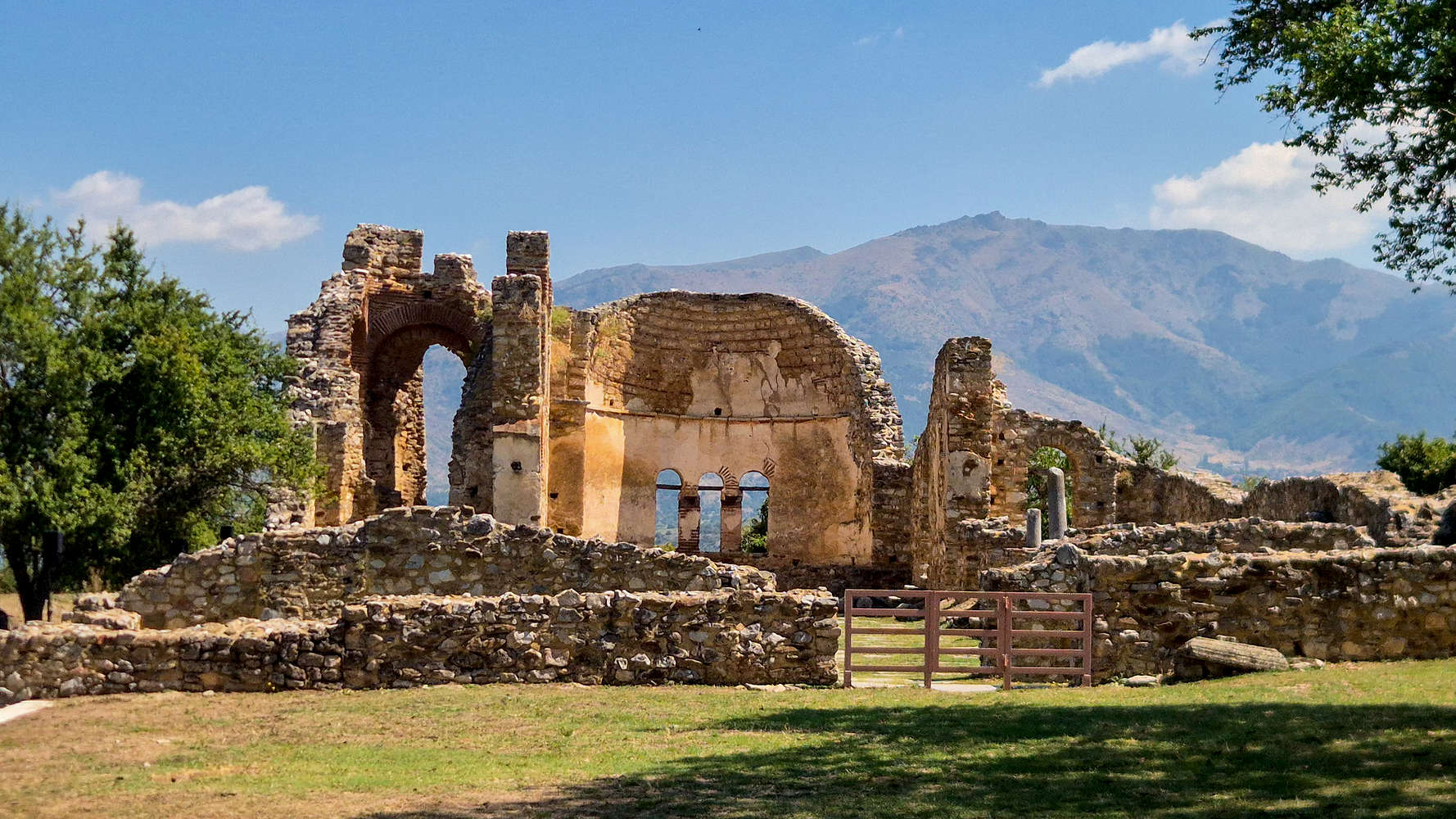 The Agios Achillios Basilica.