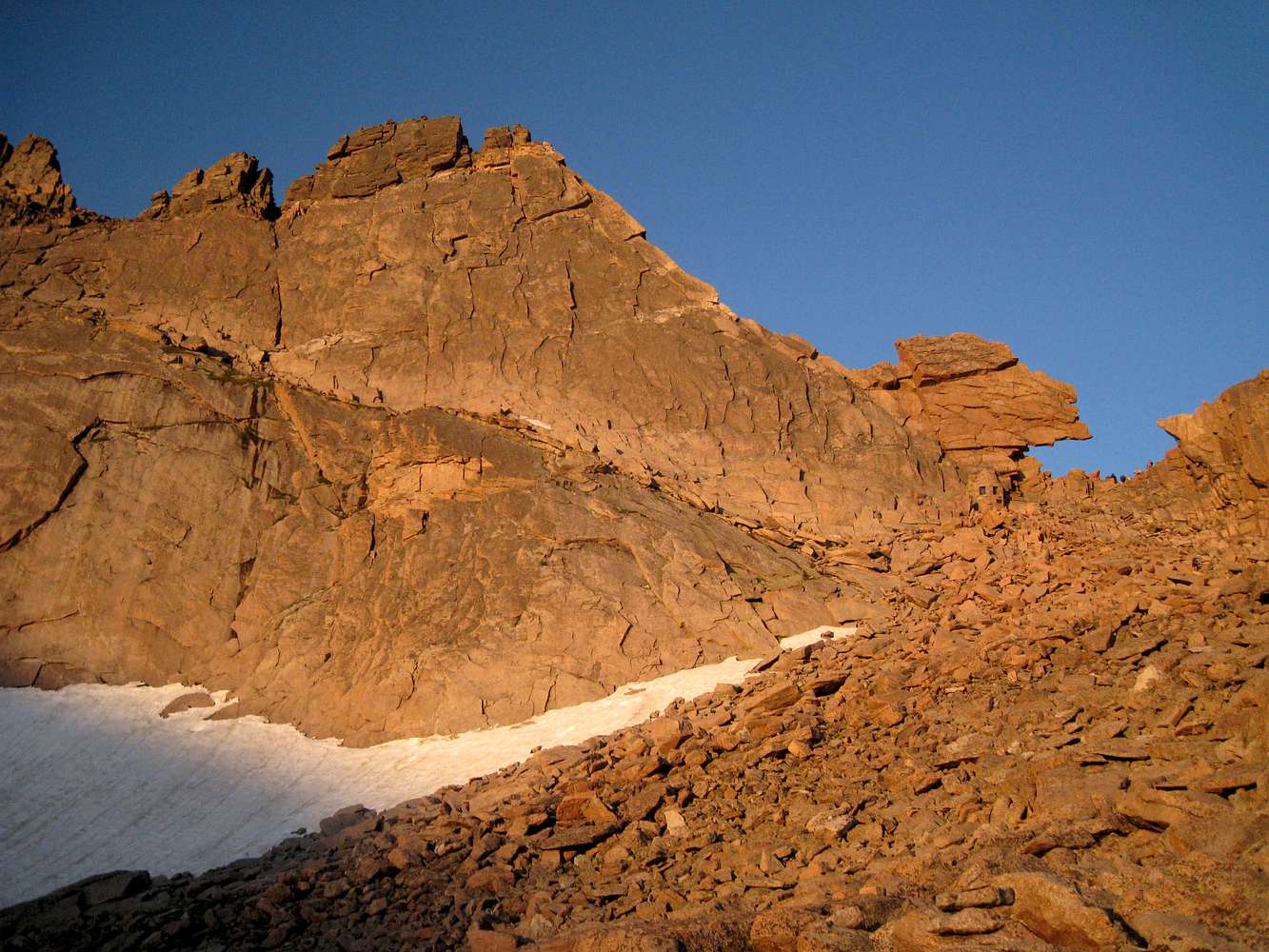 The access ramp on Keyhole Ridge : Photos, Diagrams & Topos : SummitPost