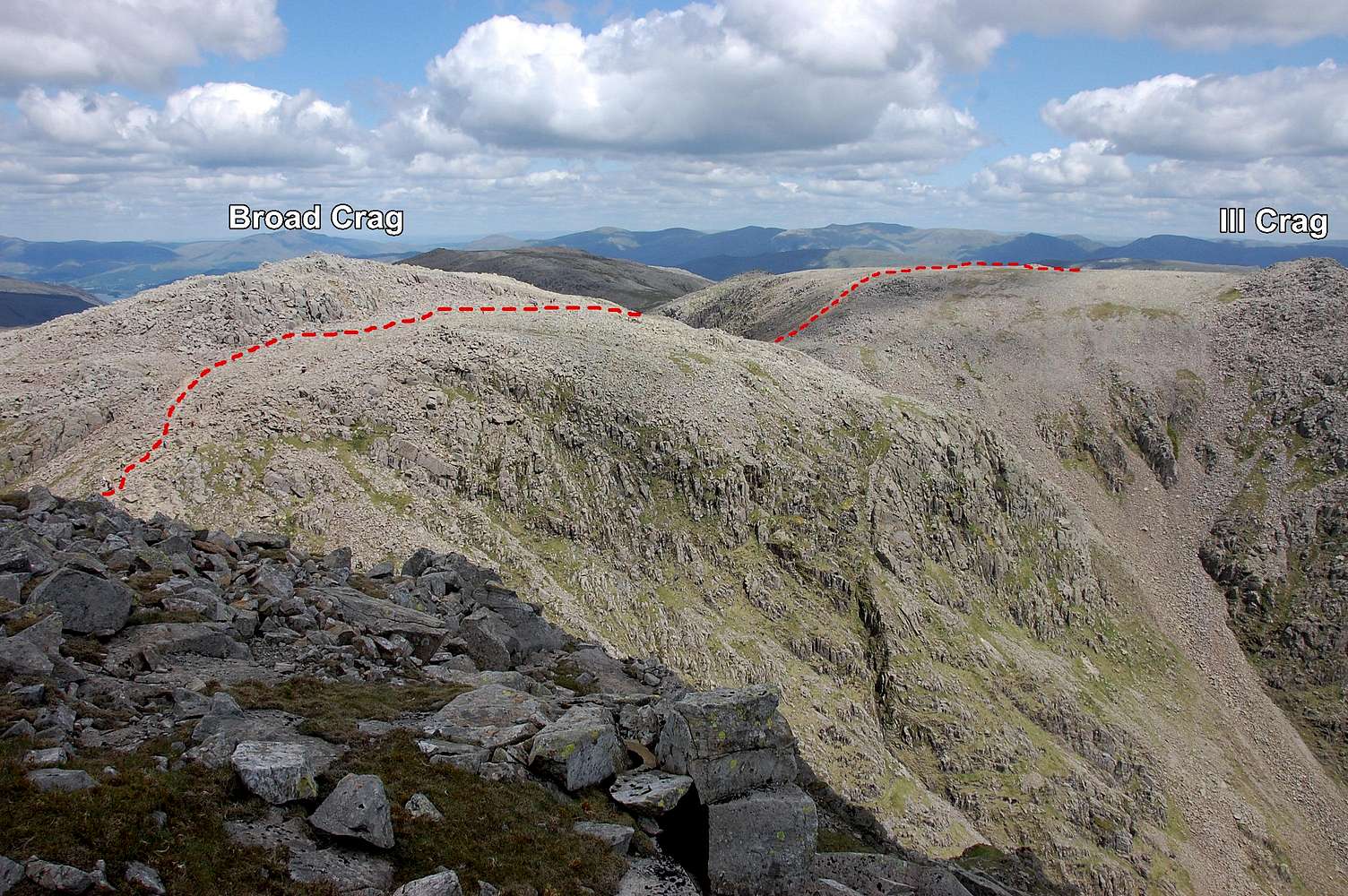 Summit view Scafell Pike Photos Diagrams Topos SummitPost