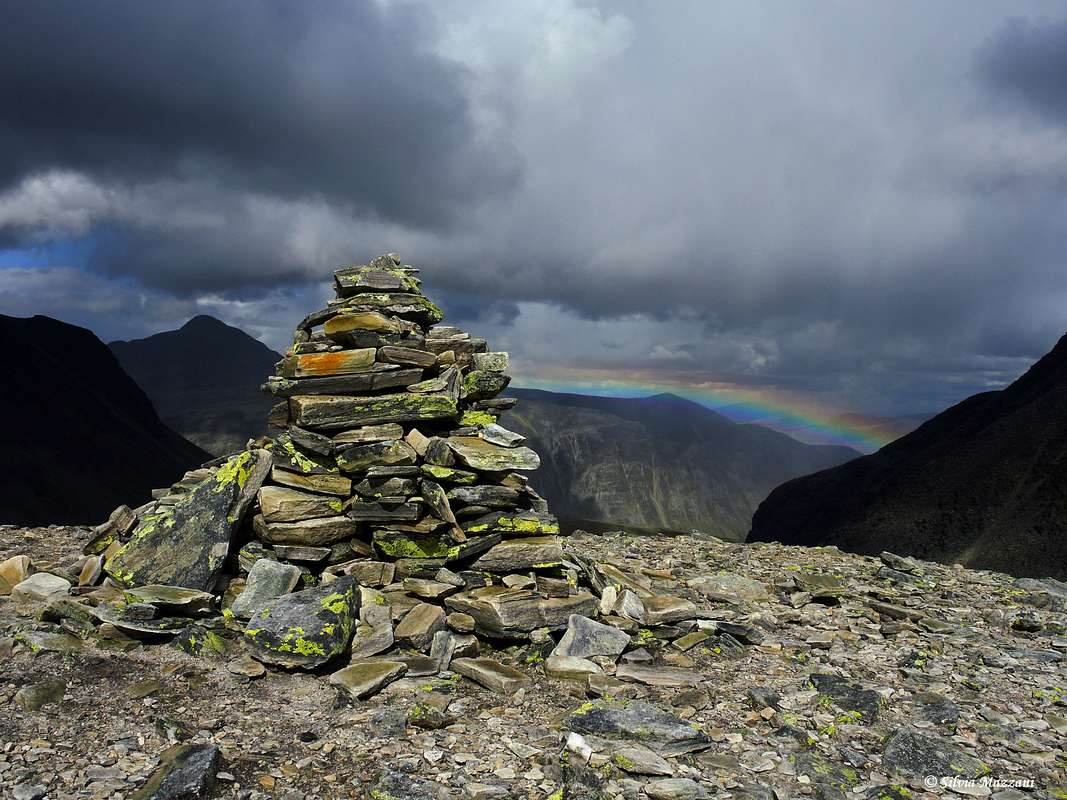 Rainbow in Rondane National Park : Photos, Diagrams & Topos : SummitPost