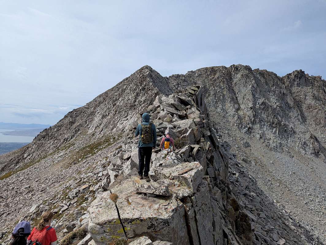 Side Bulging Finishing This Section We Then Dropped To the South Side Until the ...