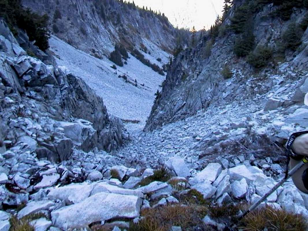 Looking back down the first... : Photos, Diagrams & Topos : SummitPost