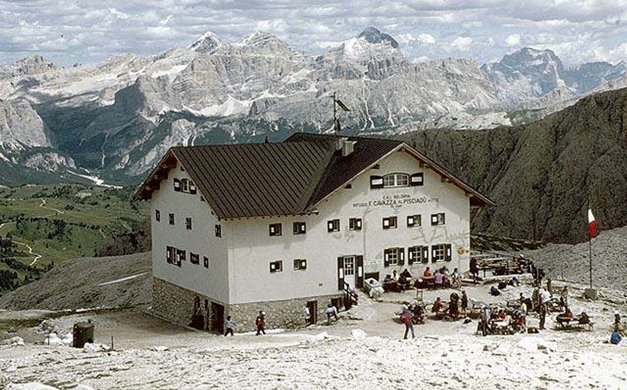 The Pisciadu Hut Photos Diagrams Topos SummitPost