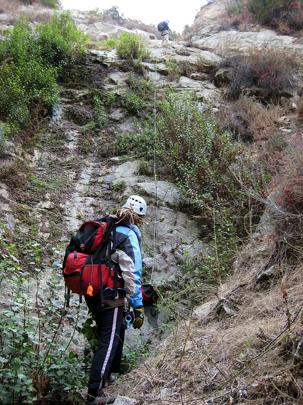 Fireman's Belay on a Rappel Photos, Diagrams & Topos SummitPost