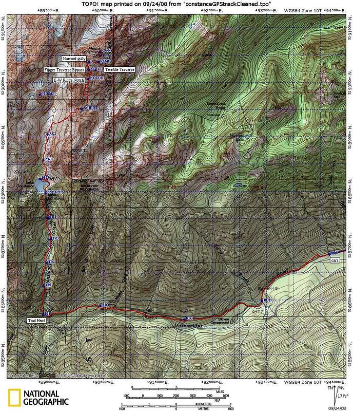 Topo Map Photos Diagrams And Topos Summitpost