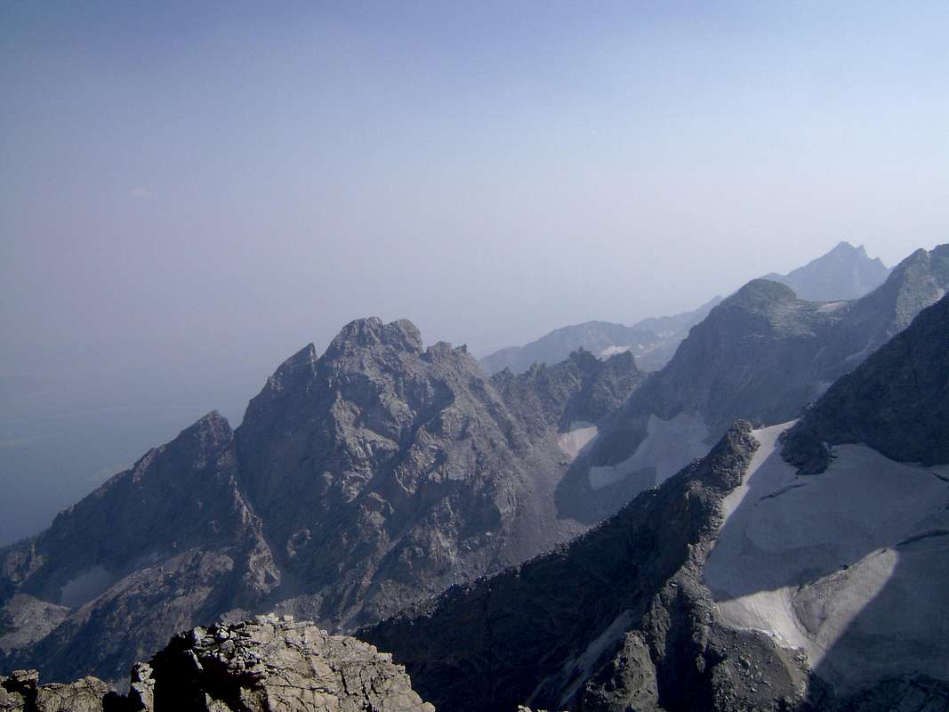 Cloudveil Dome-Seen from the 3rd pitch of the Petzoldt Direct : Photos ...