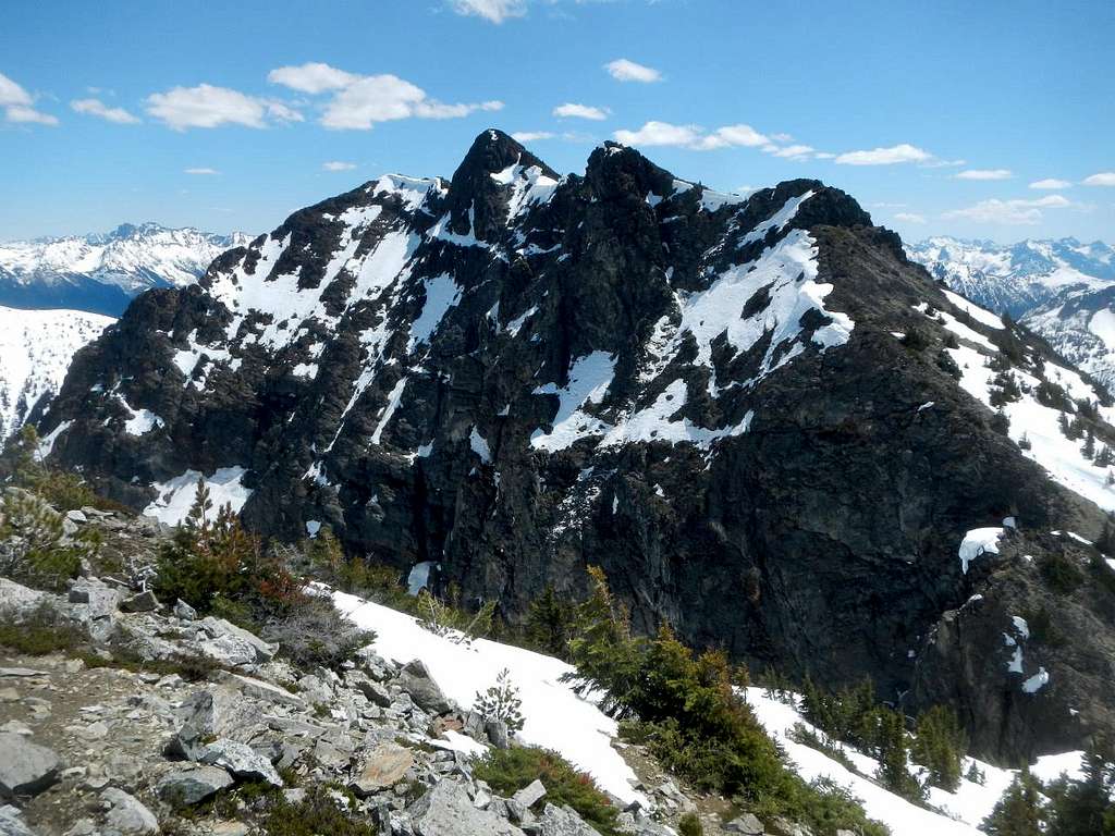 Ezekiel Peak West Face