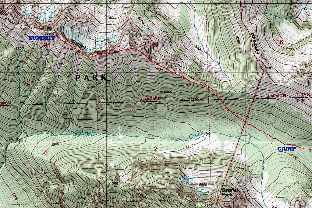 Elija Ridge Map 3