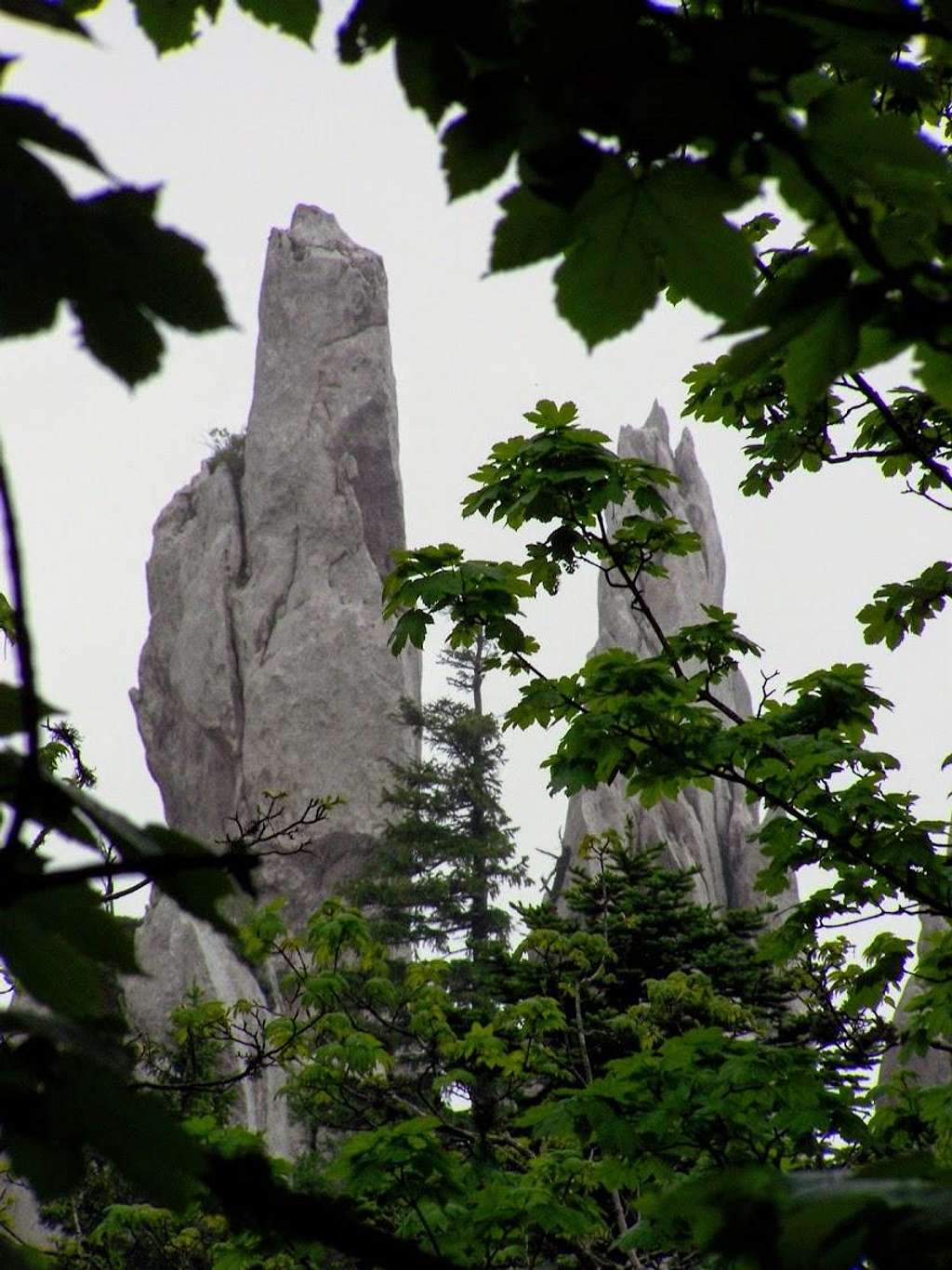 Bijele Stijene rock fingers