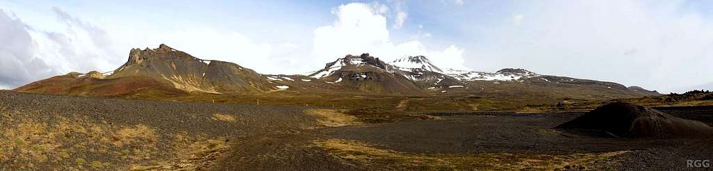 Snæfellsjökull from the northwest
