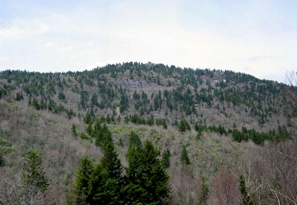 Mount Hardy, seen from a...