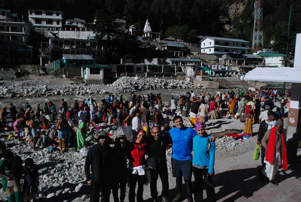 On the banks of River Bhagirathi