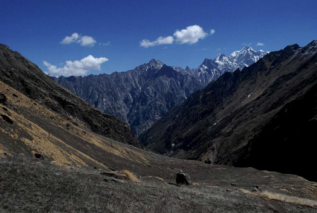 Valley towards Gangotri