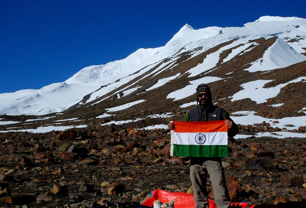 Me, with the tricolor