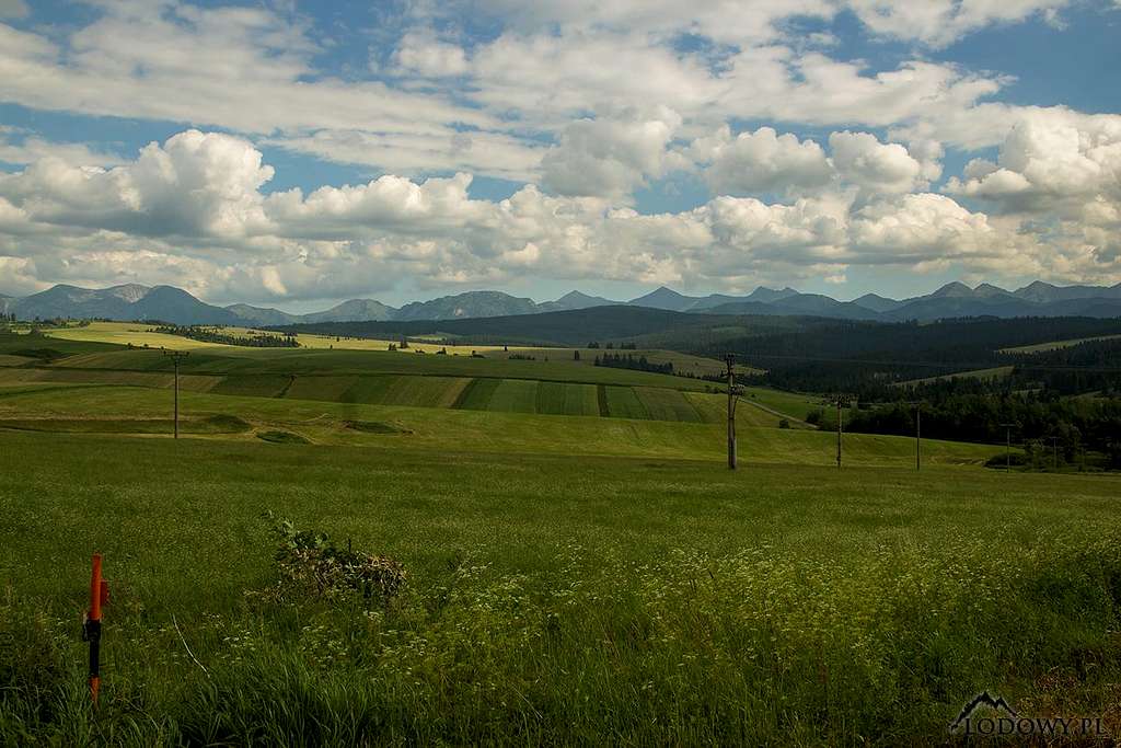 Western Tatras from Sucha Hora