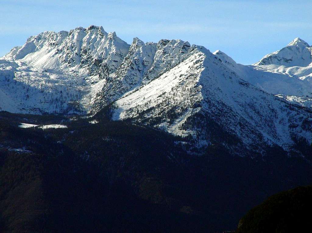 Tête de Comagne ... to Cima Piana & Mont Grimon 2002