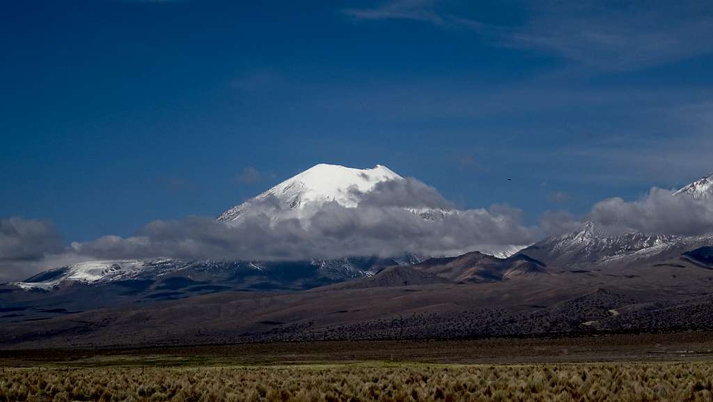 Parinacota from the north east