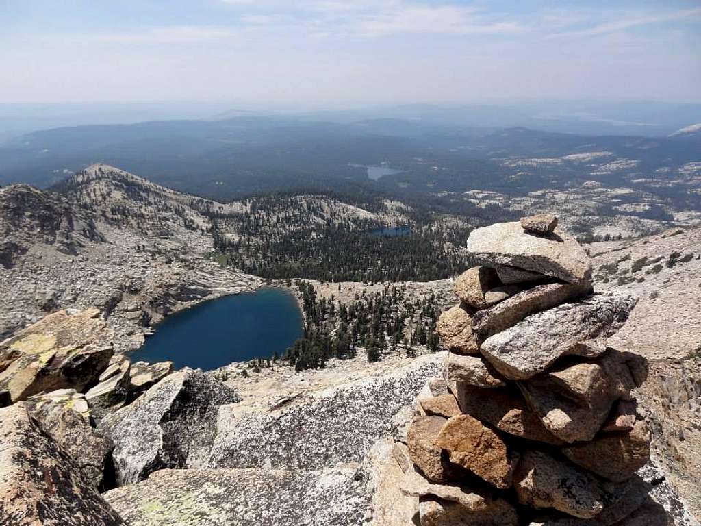 Summit Cairn on Smith Peak