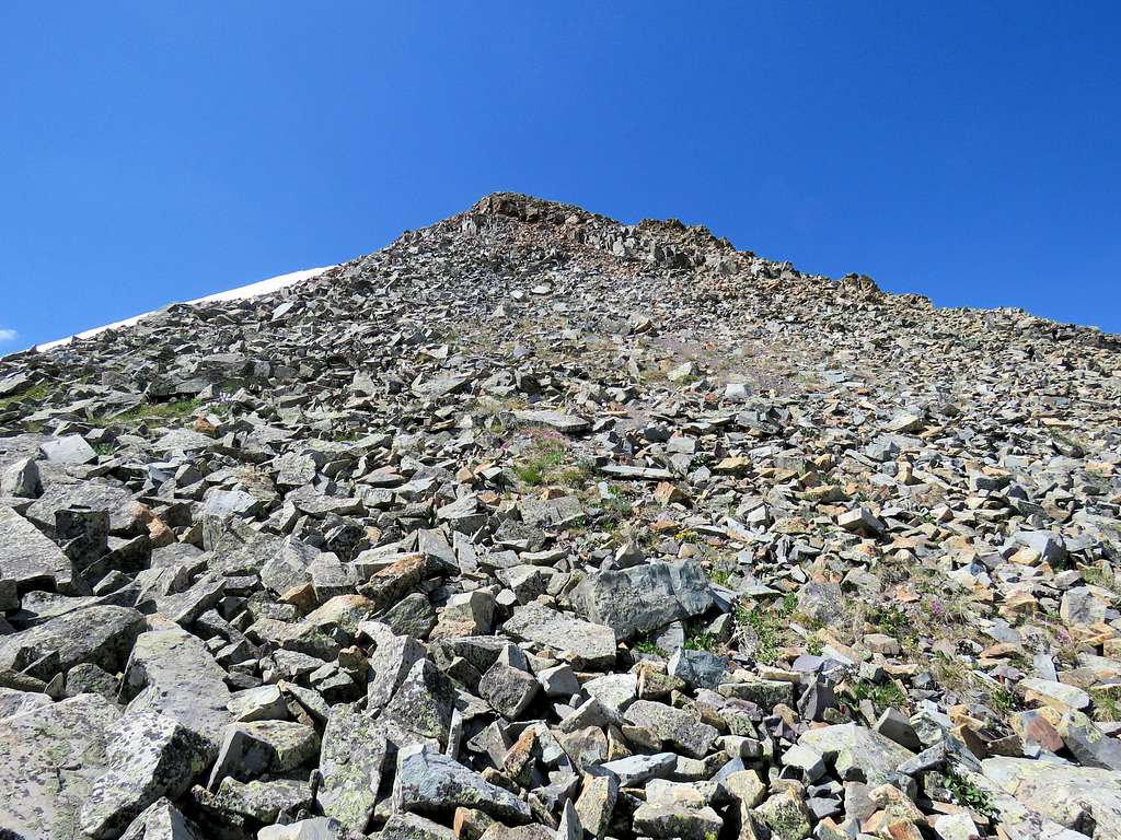 Summit of Hancock Peak