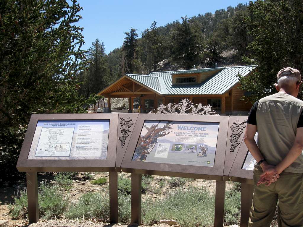 The Visitor Center at Schulman Grove