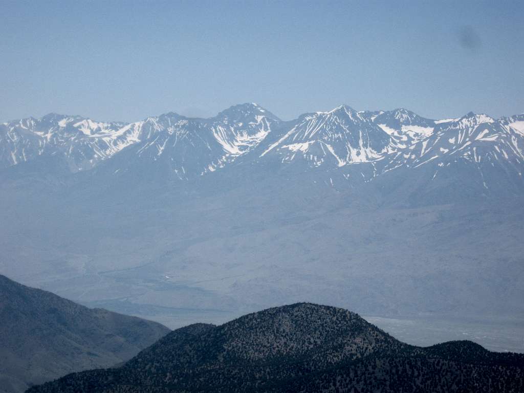 Zoom Towards Split Mountain