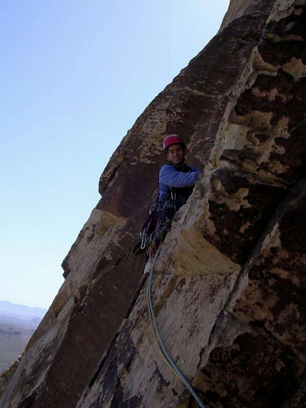Mark traversing on Pitch 3 of...