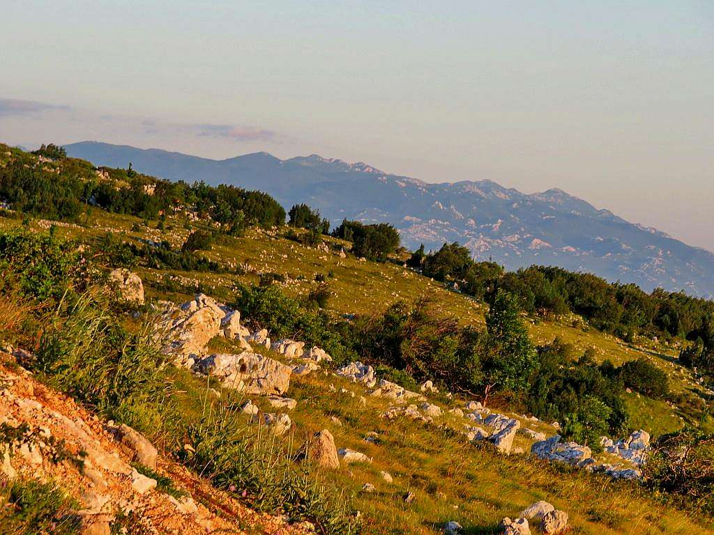 Velebit viewed from Sviba