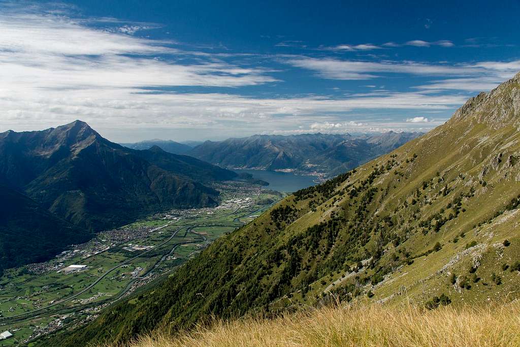 Monte Legnone above Lago di Como