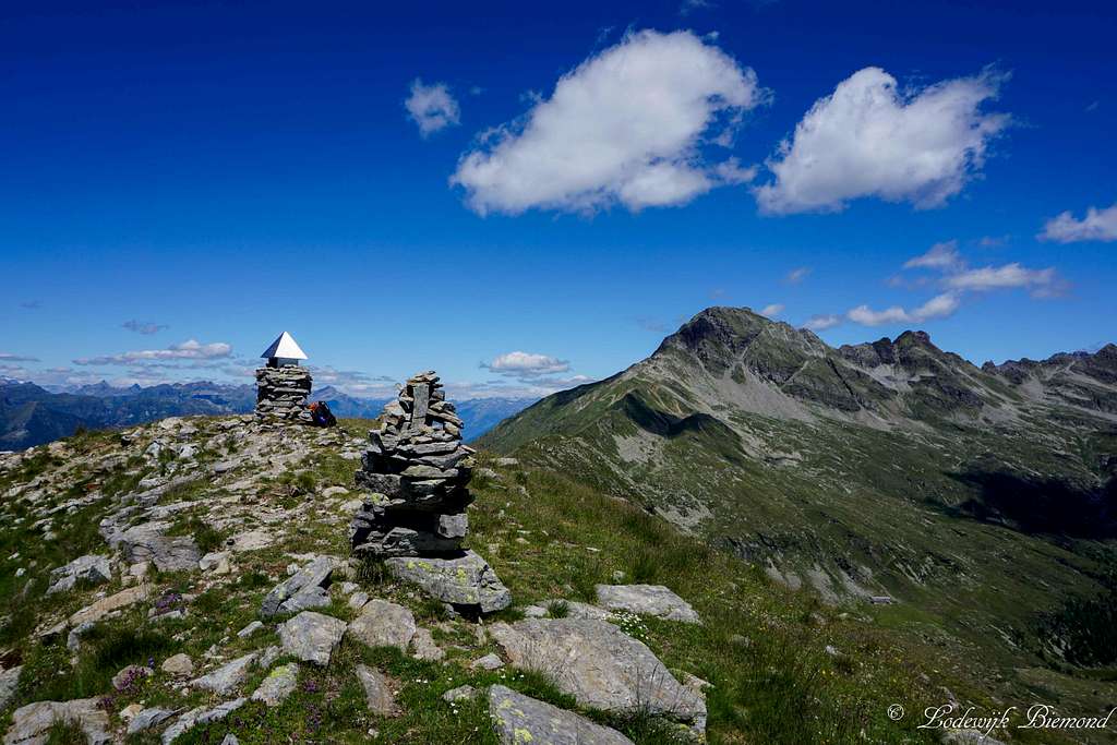 Piz de Molinera and Pizzo di Claro