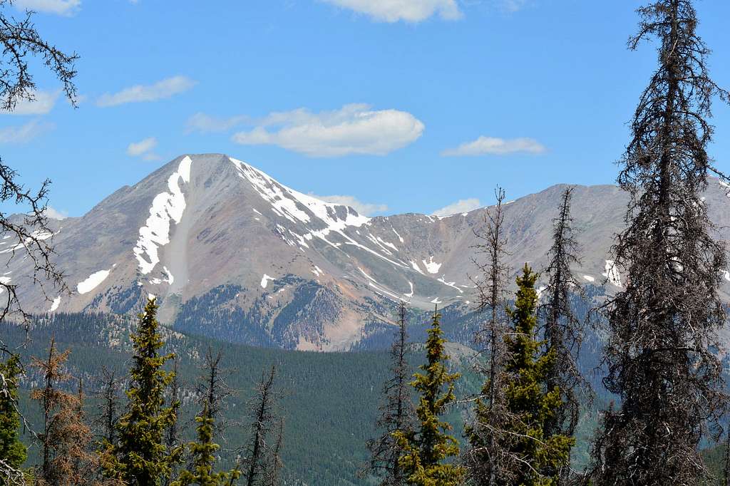 Mount Aetna from Monarch Pass Summit