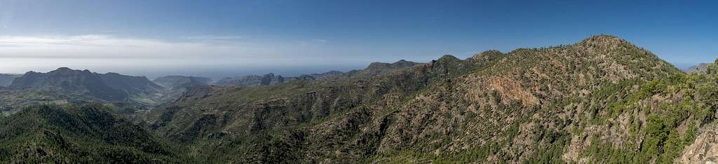 Panorama from Montaña de Solapos de Cariceria