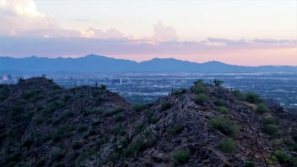 View south to Phoenix