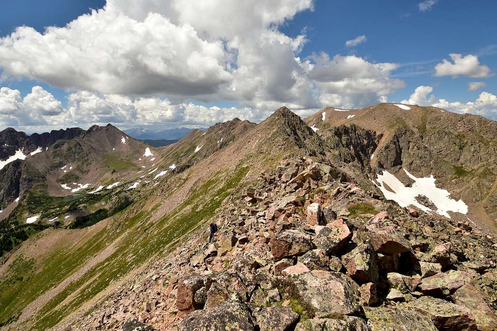 The ridge : Photos, Diagrams & Topos : SummitPost
