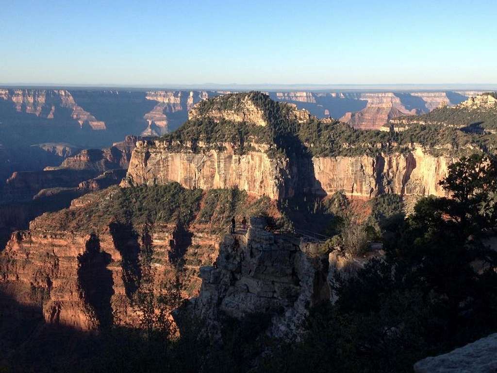 Oza Butte from the North Rim Lodge