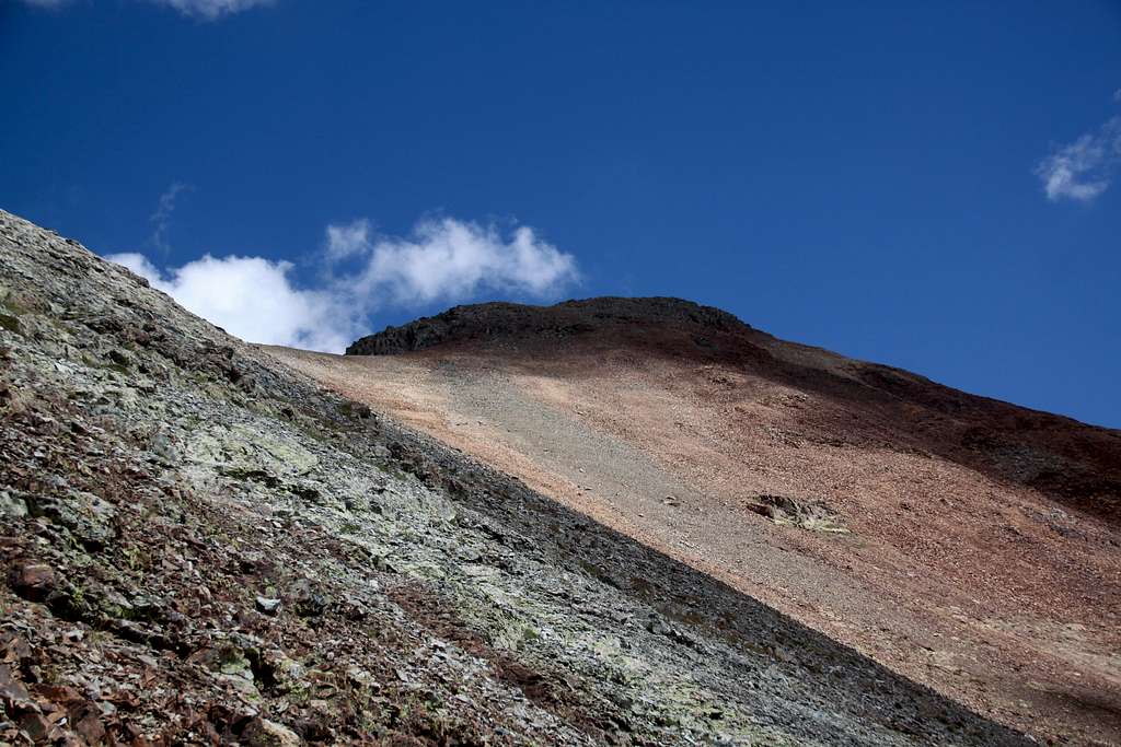 Mears Peak south slopes