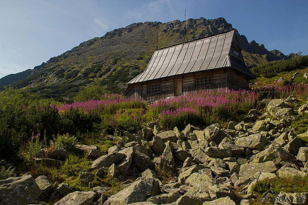 Mt.Kozi Wierch over Five Polish Lakes