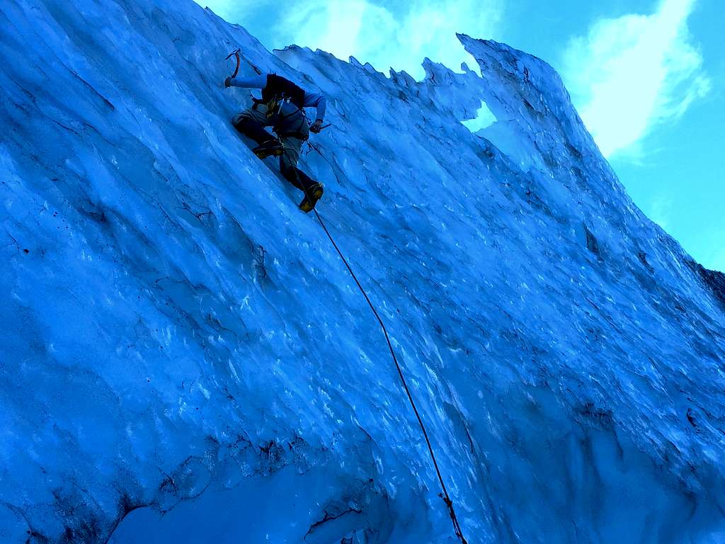 Learning Ice Climbing