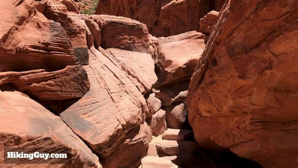 Rock Stairs At Calico Hills Trails