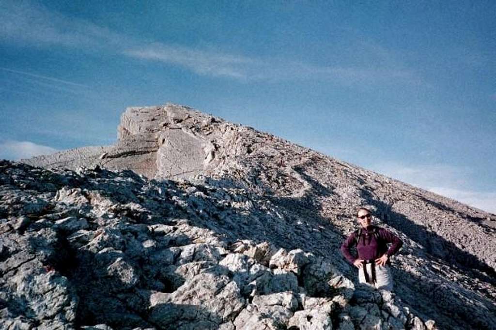 Climbing the Watzmann....