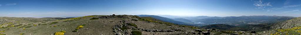 360° summit Panorama from Pico del Nevero
