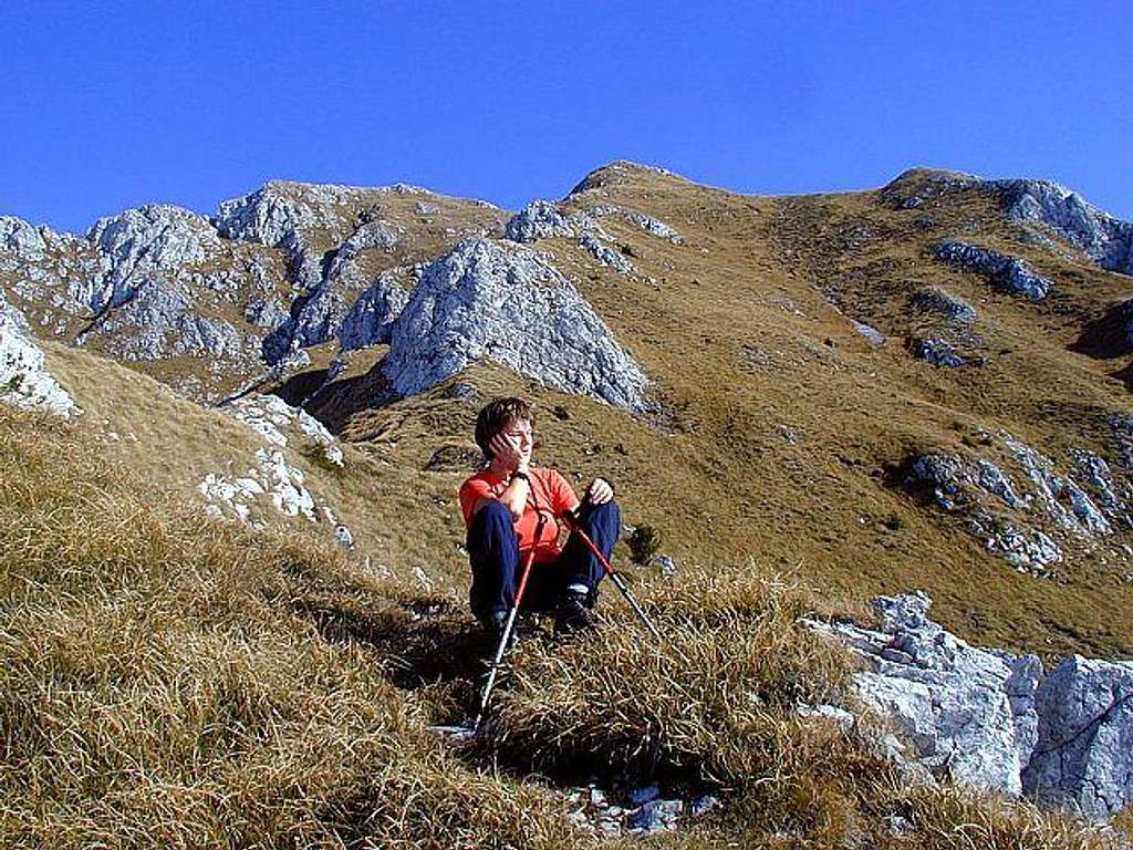 On the SW ridge of Storzic