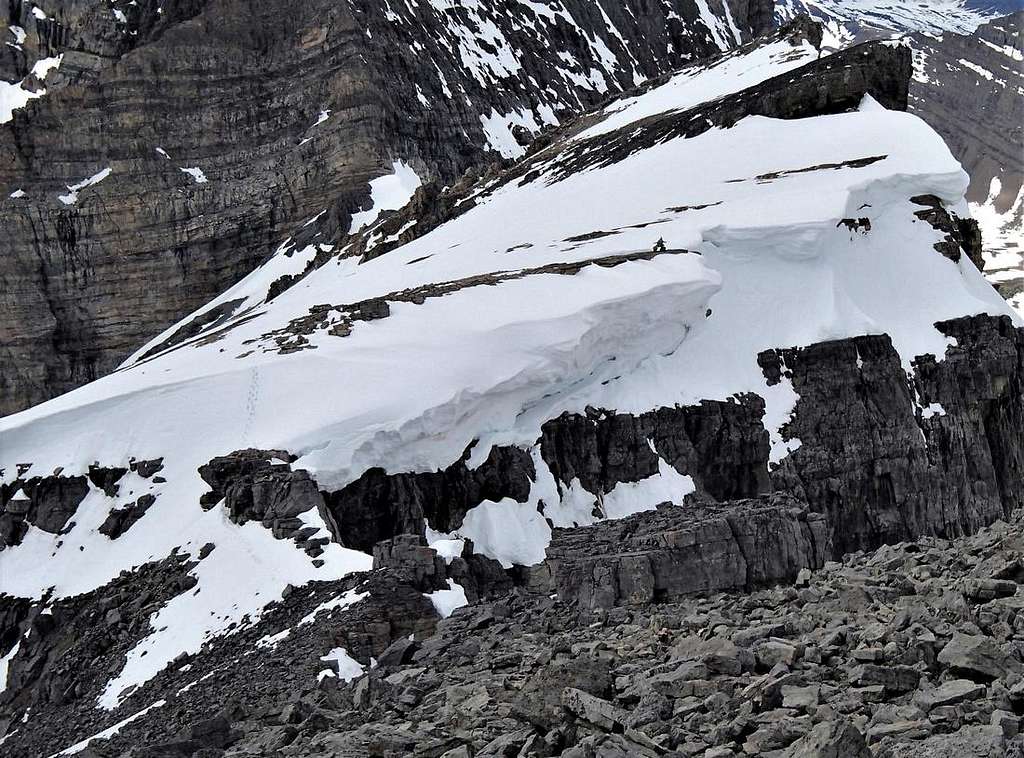 Ptarmigan Peak, Banff - Notch from Summit