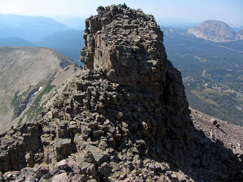 Hayden false summit tower