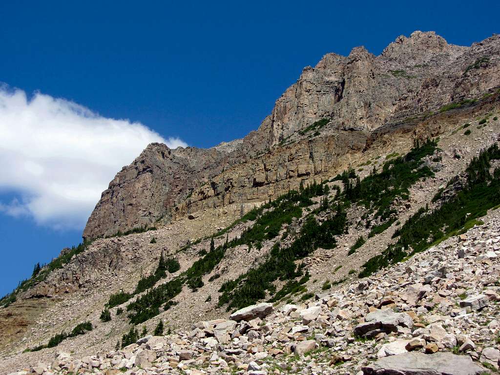 Steep Hayden Peak