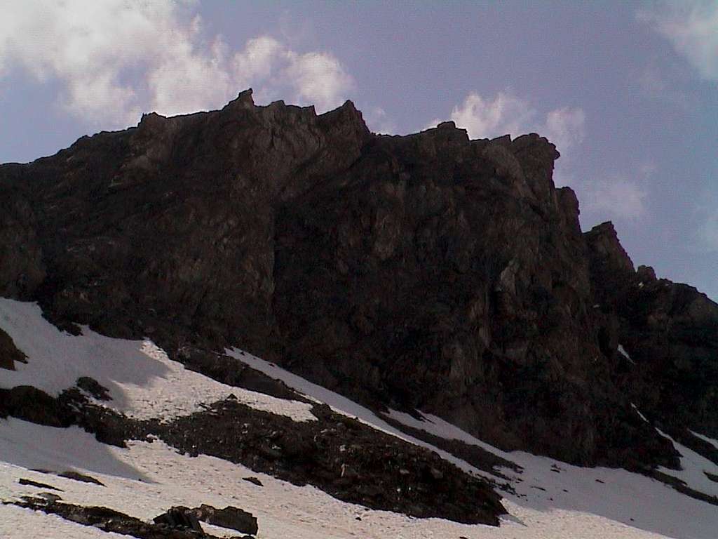 Mont Roisetta ... South-southeast Ridge details 2002