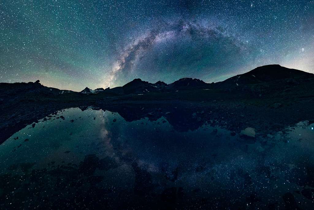 Milky Way and Ice Lake Basin