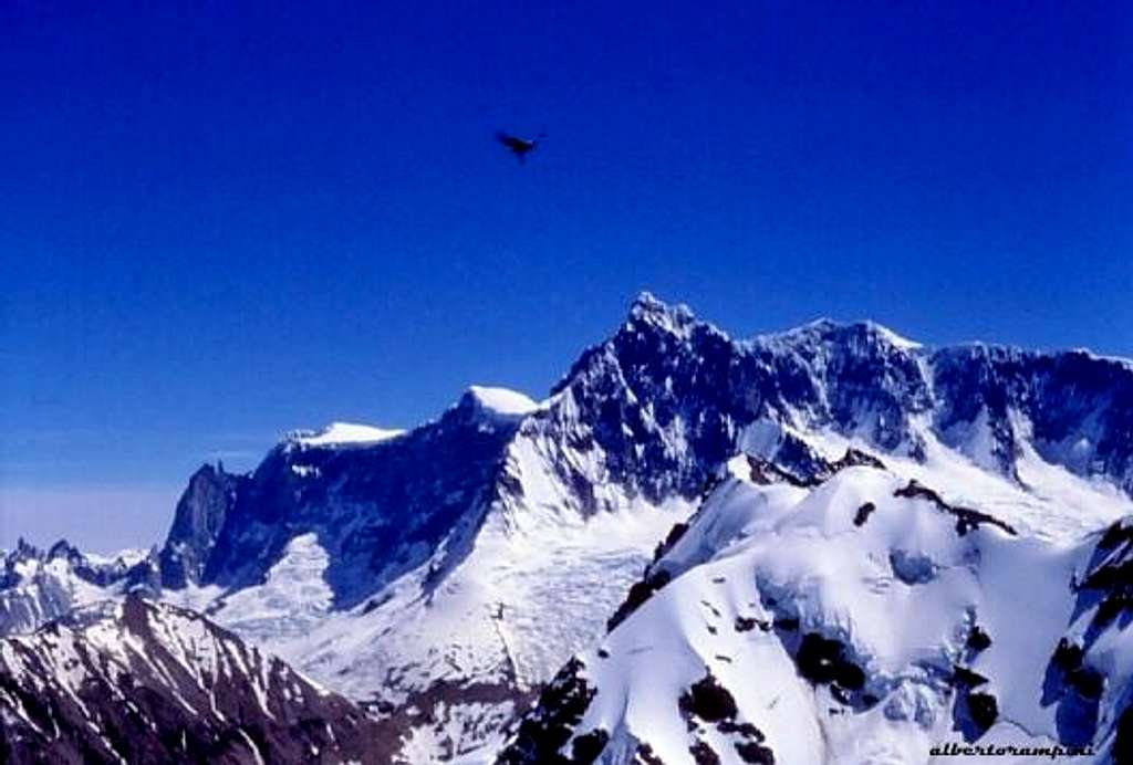 Mount S. Lorenzo seen from Cerro Dos Picos